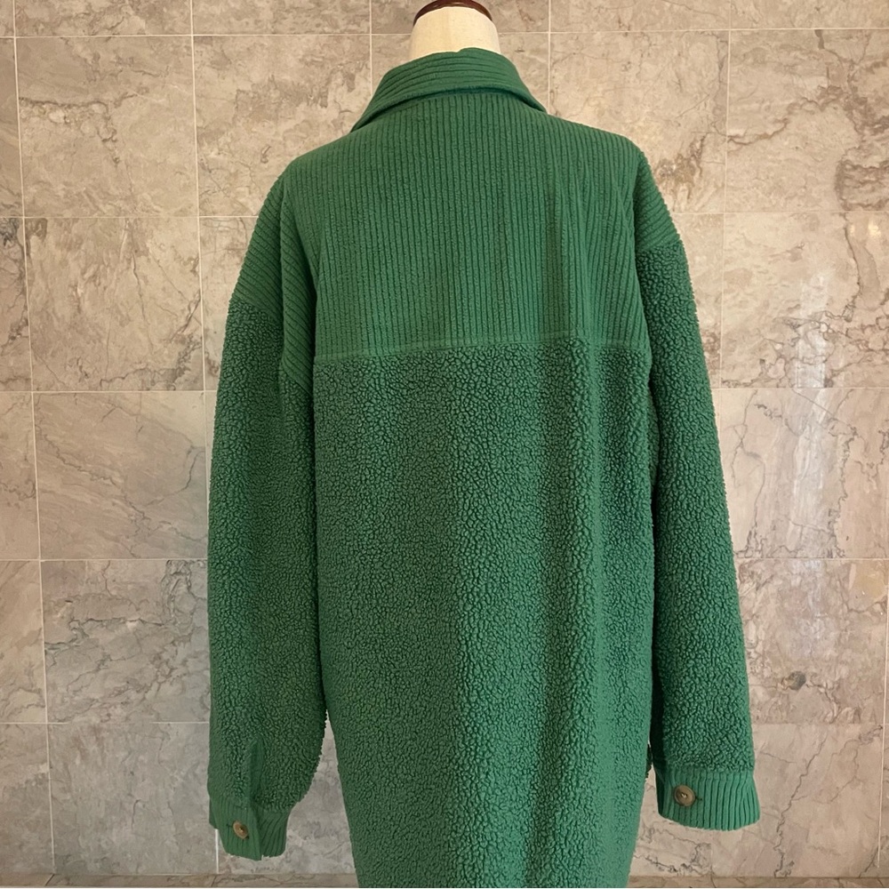 For the Republic Fleece Button Up Jacket - Picture 5 of 7
